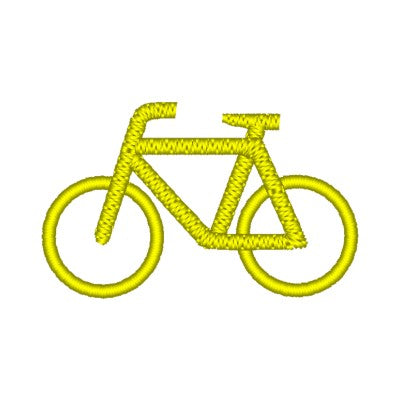 Personalisierte SOCKEN mit Fahrrad und Wunschtext bestickt