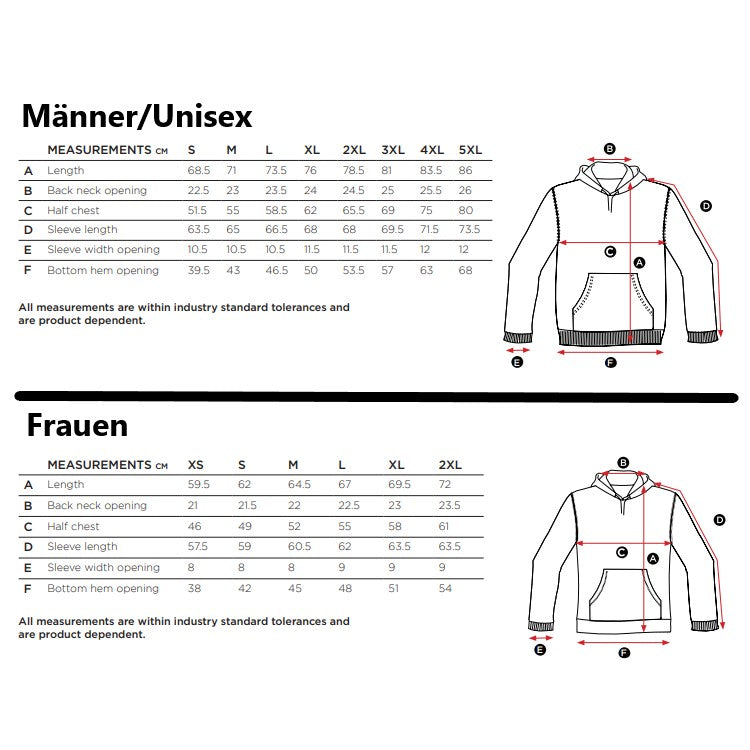 Hoodie mit Berg Tirol bestickt