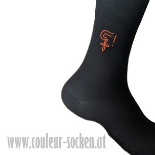 Personalisierte Socken mit Zirkel St.V. Görz zu Lienz GZL TMV MKV