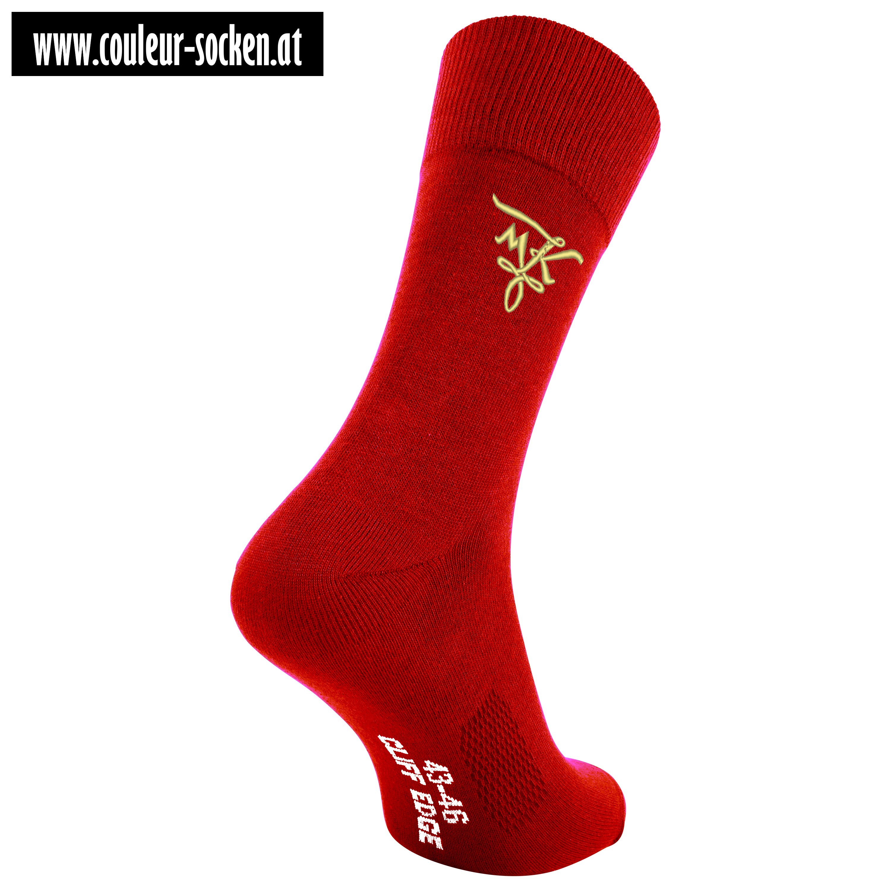 Bestickte Socken Beispiel 3